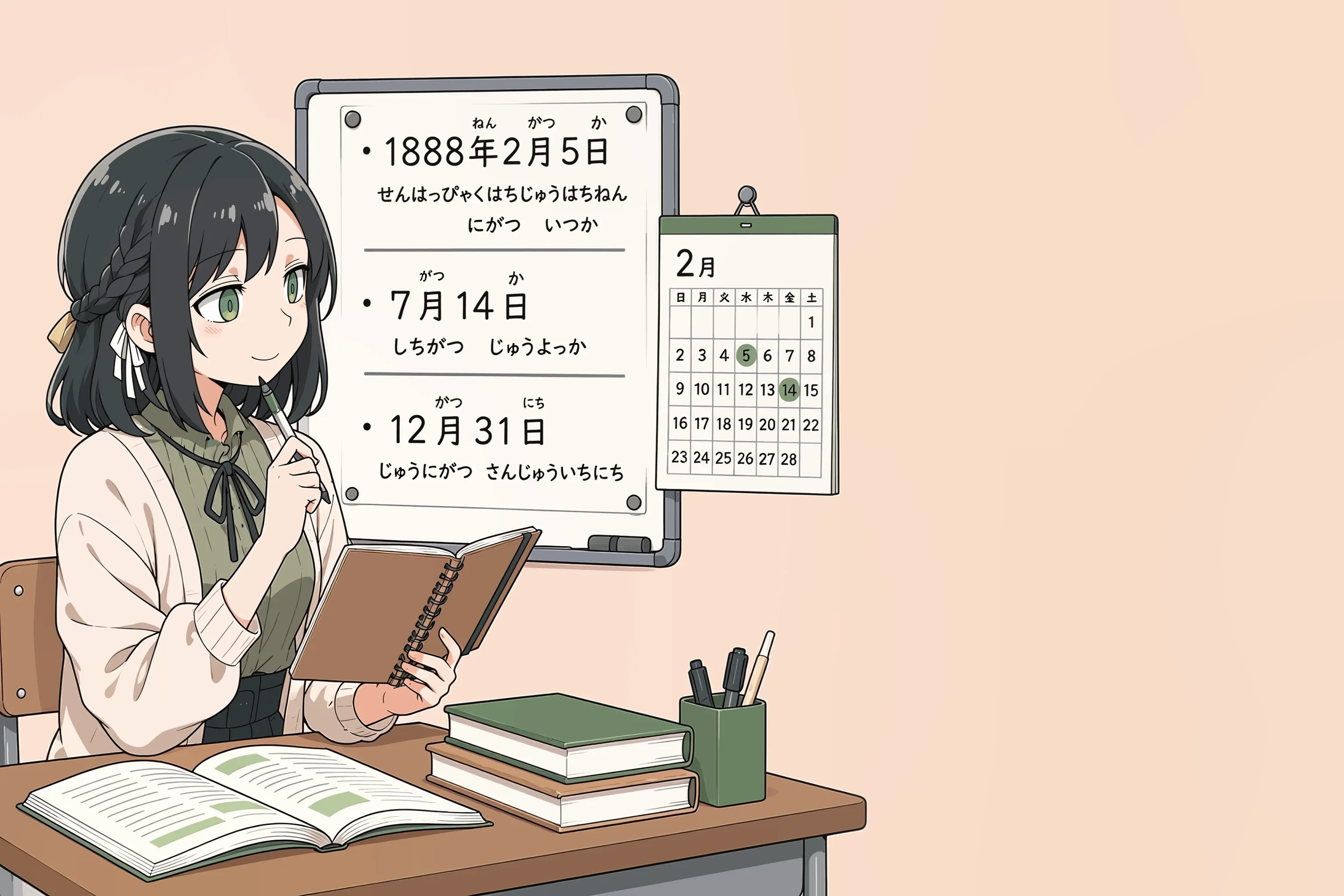 Date quiz background