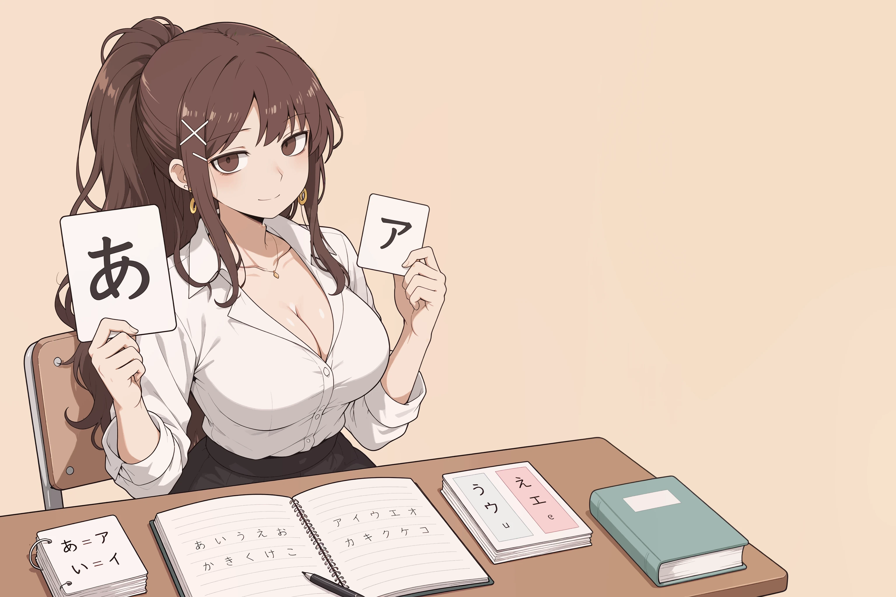 Kana quiz background